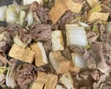豚肉のすき焼き風煮込み作り方3写真