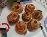 簡単!ロースハムとリンゴのくるくるパイ作り方5写真
