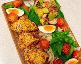 豚厚切り肉のマヨマスタード焼き作り方4写真