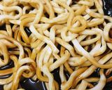 赤味噌タレのあまから焼きうどん作り方1写真