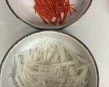 定番 紅白なます(おせち)作り方2写真