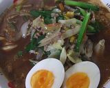 挽肉入り❤野菜ラーメン作り方5写真