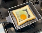 サクっとろーり♪モーニングトースト作り方3写真