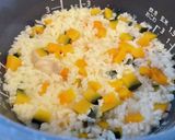 炊飯器で☆かぼちゃのバターリゾット作り方3写真