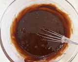 バレンタインに♡材料2つのチョコケーキ作り方3写真