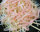 簡単！節約！美味！もやしの焼きそば風炒め作り方2写真