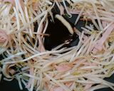 簡単!節約!美味!もやしの焼きそば風炒め作り方3写真