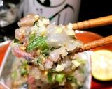 平アジ なめろう　お酒のアテに最高！作り方3写真