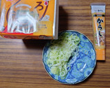 ヨウサマの減塩納豆パスタ夜のシメの食事作り方1写真