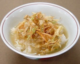 白みそ丼　かき揚げ茶漬け風作り方6写真
