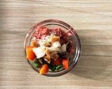 筑前煮ハンバーグカレー作り方2写真