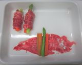 おせちに!野菜の牛肉巻き(八幡巻き)作り方3写真