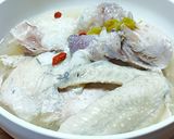 コストコの丸鶏で濃厚で美味しい参鶏湯作り方11写真
