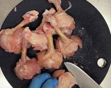 鶏手羽元で☆チューリップ唐揚げ作り方1写真