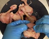 鶏手羽元で☆チューリップ唐揚げ作り方2写真