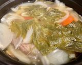 豚肩ロースと香味野菜のスープ作り方5写真
