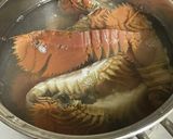 殻付えびでも◎！ウチワエビと豆腐の味噌汁作り方3写真