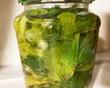 セロリの葉っぱ　瓶詰め作り方4写真