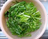 水菜とじゃこのサラダ作り方1写真