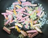 簡単おいしい カルボナーラ風スープパスタ作り方1写真