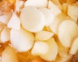 簡単！鶏のお雑煮♡関東風　白だしベース作り方2写真