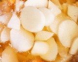 簡単！鶏のお雑煮♡関東風　白だしベース作り方2写真