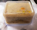 オートミール甘酒レンジかぼちゃ小豆蒸パン作り方5写真