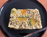 オートミール甘酒レンジかぼちゃ小豆蒸パン作り方10写真