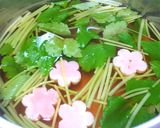 とろろ と 三つ葉のお雑煮作り方4写真