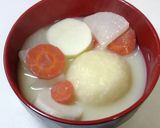 紅白のお雑煮（関西風）作り方5写真