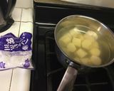 CAで御節　栗きんとん作り方1写真