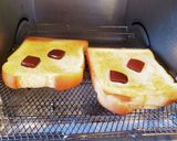 チョコバナナ&生クリームトースト作り方1写真