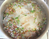 大根とワンタンの皮の優しい中華スープ作り方6写真