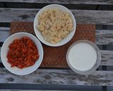 VEGANボロネーゼクリームリゾット作り方1写真