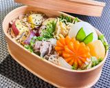 95℃ 同時調理！さつまいもおこわ弁当作り方16写真