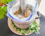 95℃ 同時調理！さつまいもおこわ弁当作り方8写真
