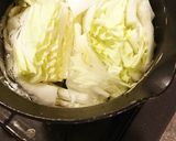 白菜と辛味噌団子のスープ作り方1写真