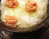 白菜と辛味噌団子のスープ作り方4写真