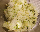 しその実と大葉揚げ玉飯作り方2写真