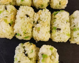 しその実と大葉揚げ玉飯作り方4写真