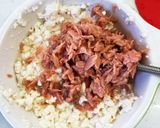 簡単ピーマンとツナのヘルシー豆腐グラタン作り方3写真
