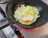 フライドチキンとひきわり納豆チャーハン作り方3写真
