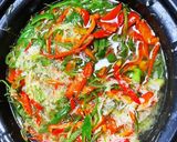 キャベツ（ピーマン）夏でもしゃぶしゃぶ作り方7写真