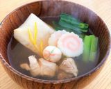 お手軽かつおだしのお雑煮作り方4写真