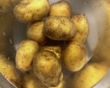 簡単♪揚げないフライドポテト／のり塩作り方1写真