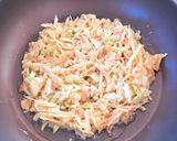 豚キムチーズのお好み焼き作り方3写真