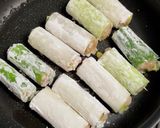 ネギの肉詰め作り方5写真