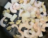 シーフードMIXで☆中華風シーフード粥作り方2写真