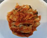 韓国の家庭で食べる　キムチチゲ作り方1写真