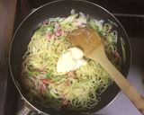 超簡単☆マヨ旨ねぎカニカマ焼きそば♪♪♪作り方5写真